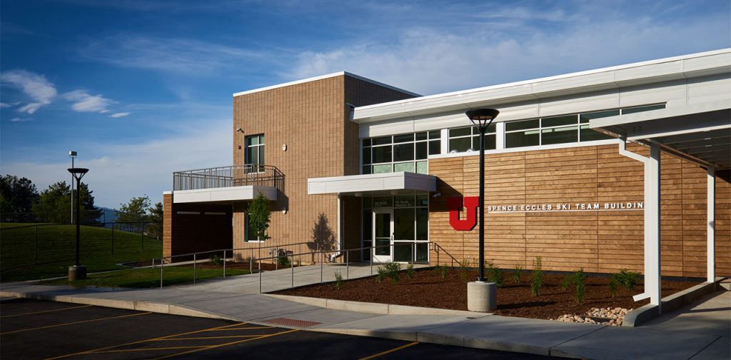 University of Utah Ski Team Building, architectural design by Elliott Workgroup