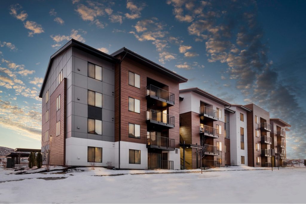 Central Village Condominiums, architectural design by Elliott Workgroup