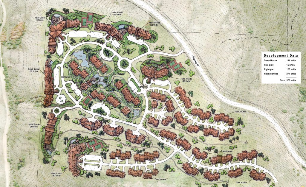 Shundahai village plan at Bear Lake in Utah, architectural design by Shundahai village plan at Bear Lake in Utah, architectural design by Elliott Workgroup