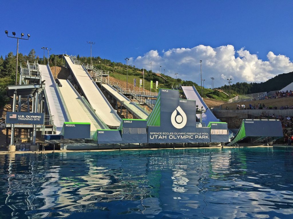 Utah Olympic Park Water Jumps, Sport & Recreation architectural design by Elliott Workgroup