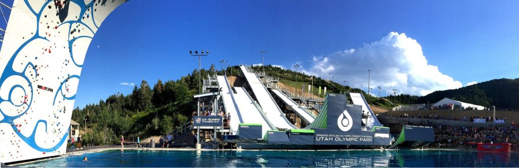 Utah Olympic Park Water Jumps, Sport & Recreation architectural design by Elliott Workgroup