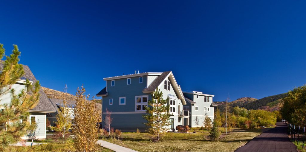 Snow Creek Cottages, architectural design by Elliott Workgroup