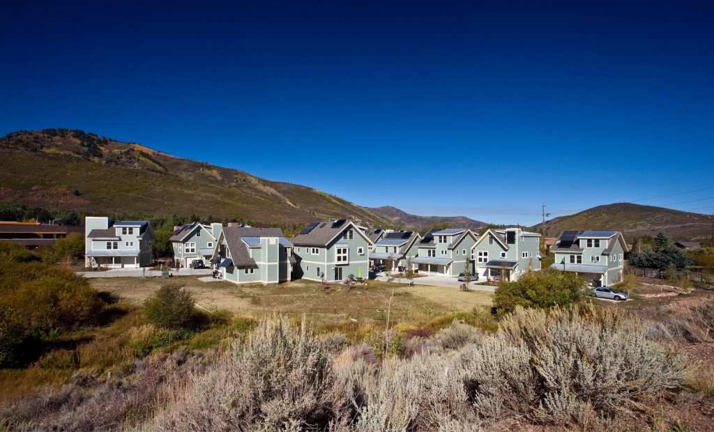Snow Creek Cottages, architectural design by Elliott Workgroup