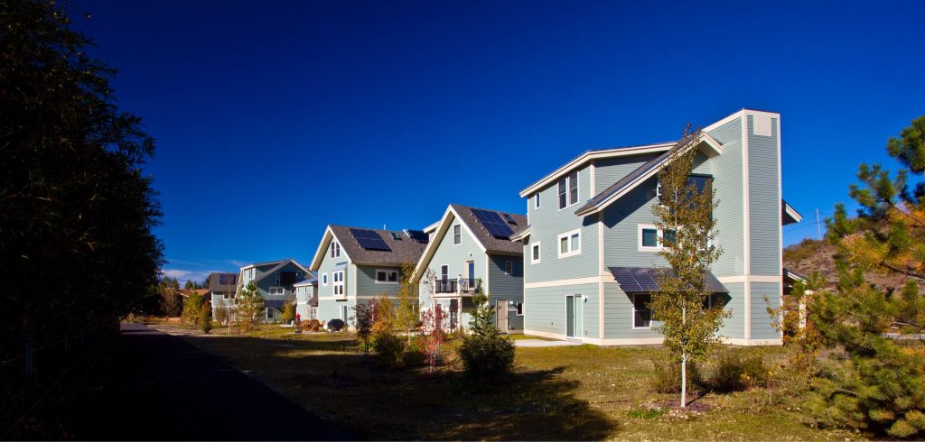 Snow Creek Cottages, architectural design by Elliott Workgroup