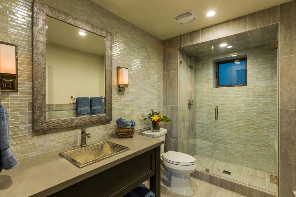 Norfolk Ave 1, bathroom - architectural design by Elliott Workgroup
