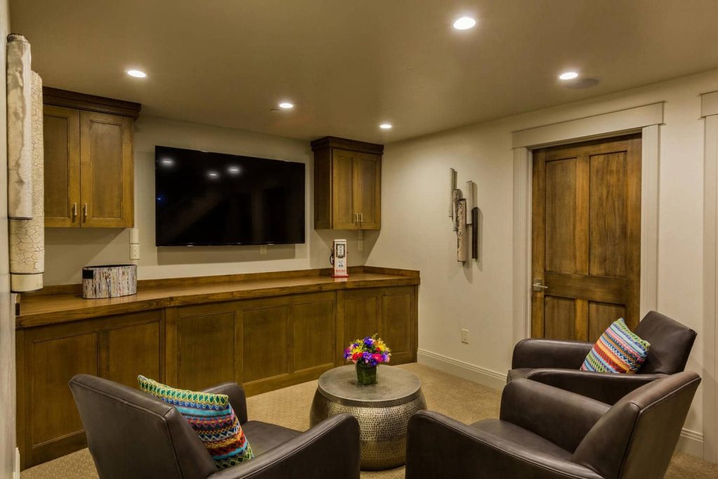 Norfolk Ave 1, den - architectural design by Elliott Workgroup