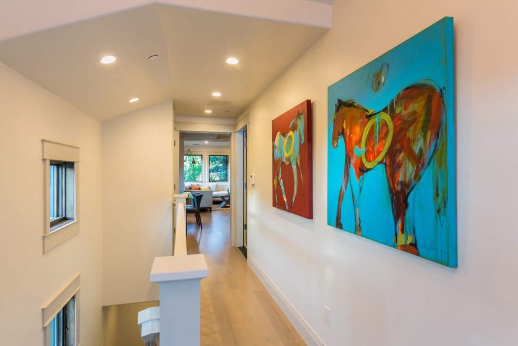 Norfolk Ave 1, hallway - architectural design by Elliott Workgroup