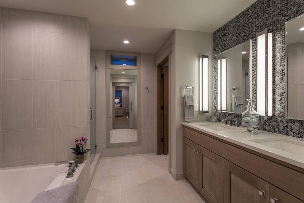 Norfolk Ave 2, bathroom - architectural design by Elliott Workgroup