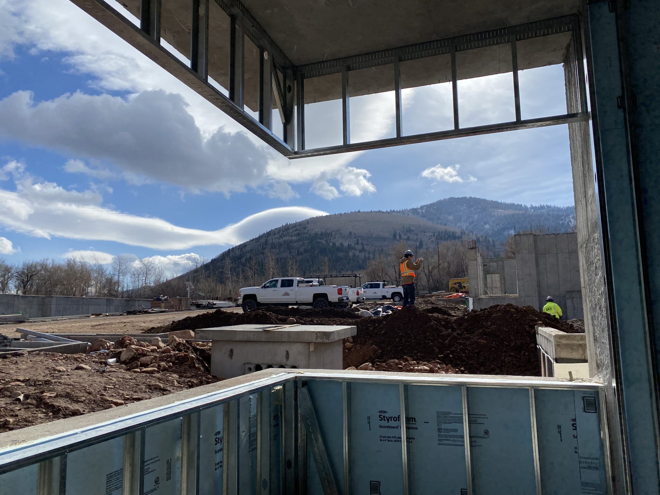 Canyons Village workforce housing under construction