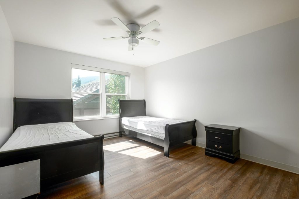 Bedroom, Empire Avenue Workforce Housing, architectural design by Elliott Workgroup