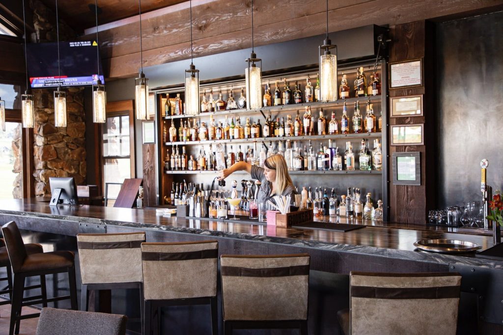 Glenwild bar - architectural design by Elliott Workgroup