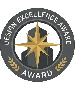 Design Excellence Award badge